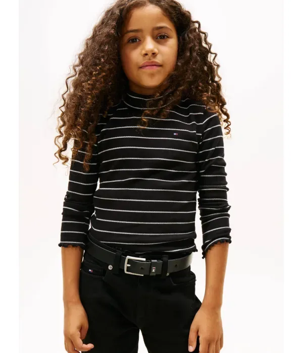 Полуводолазка slim fit Tommy Hilfiger, черный