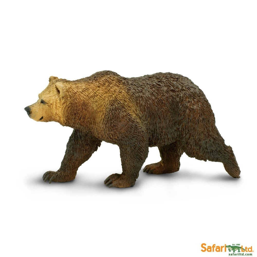 

Safari Ltd 181329 Медведь Гризли 12х5см