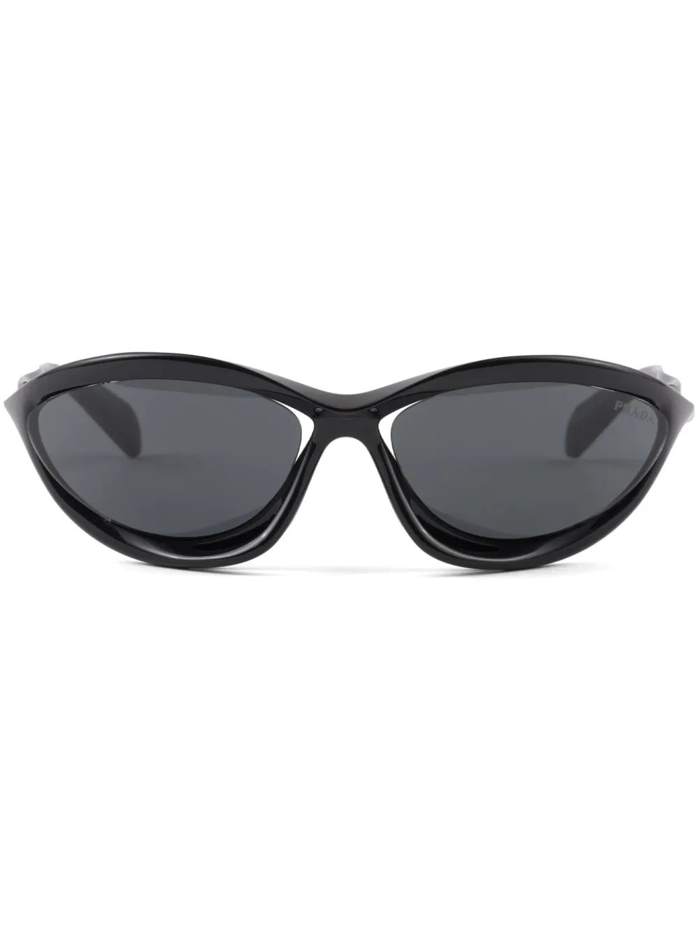 

Солнцезащитные очки Runway Prada Eyewear, черный