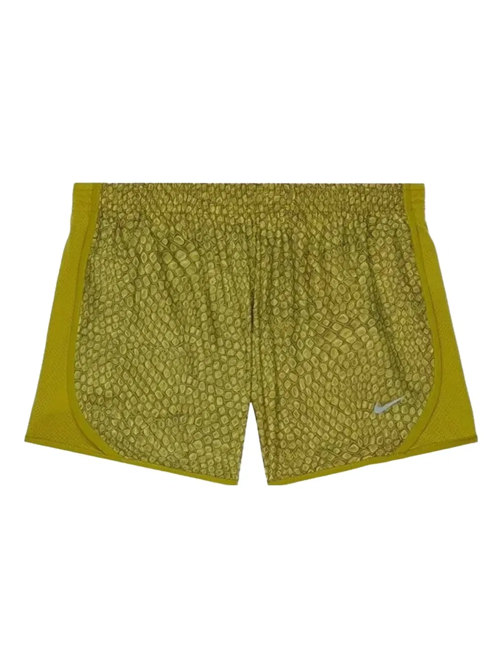 Шорты с принтом и логотипом Nike Kids, зеленый