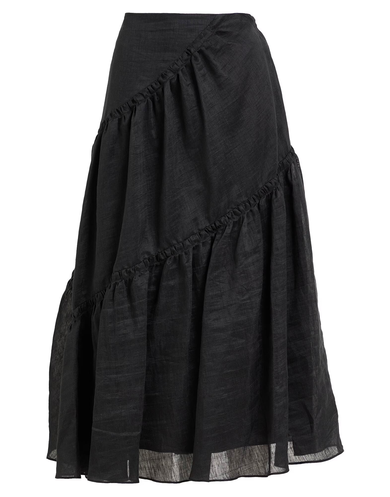 

Юбка миди Sandro, черный