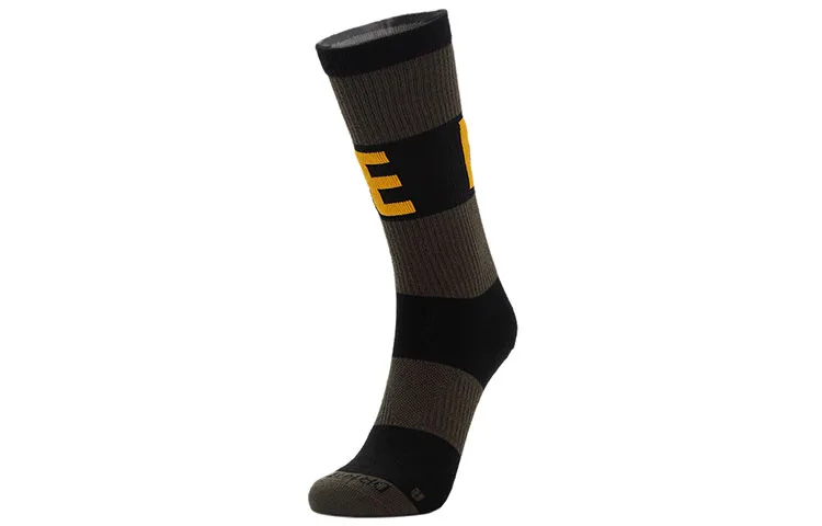 Унисекс носки до середины икры Nike, 3 Pack[Black Gray/Black University Gold/White] — фото 4