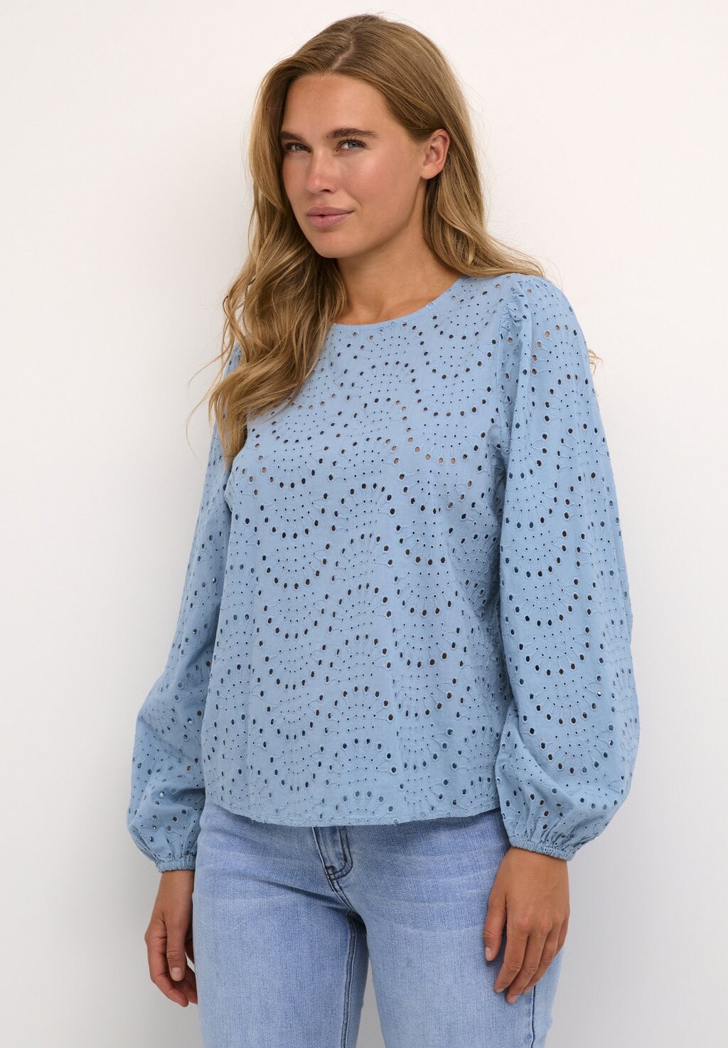 

Рубашка с длинным рукавом CRISS Kaffe, цвет faded denim