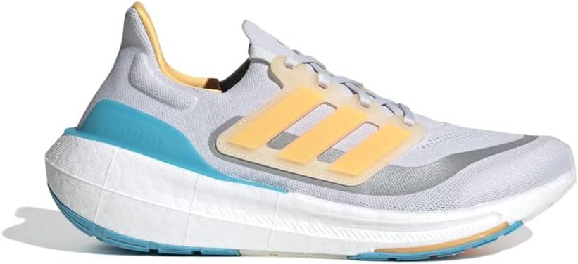 Мужские кроссовки для бега adidas Ultraboost Light, оранжевый/серый — фото 2