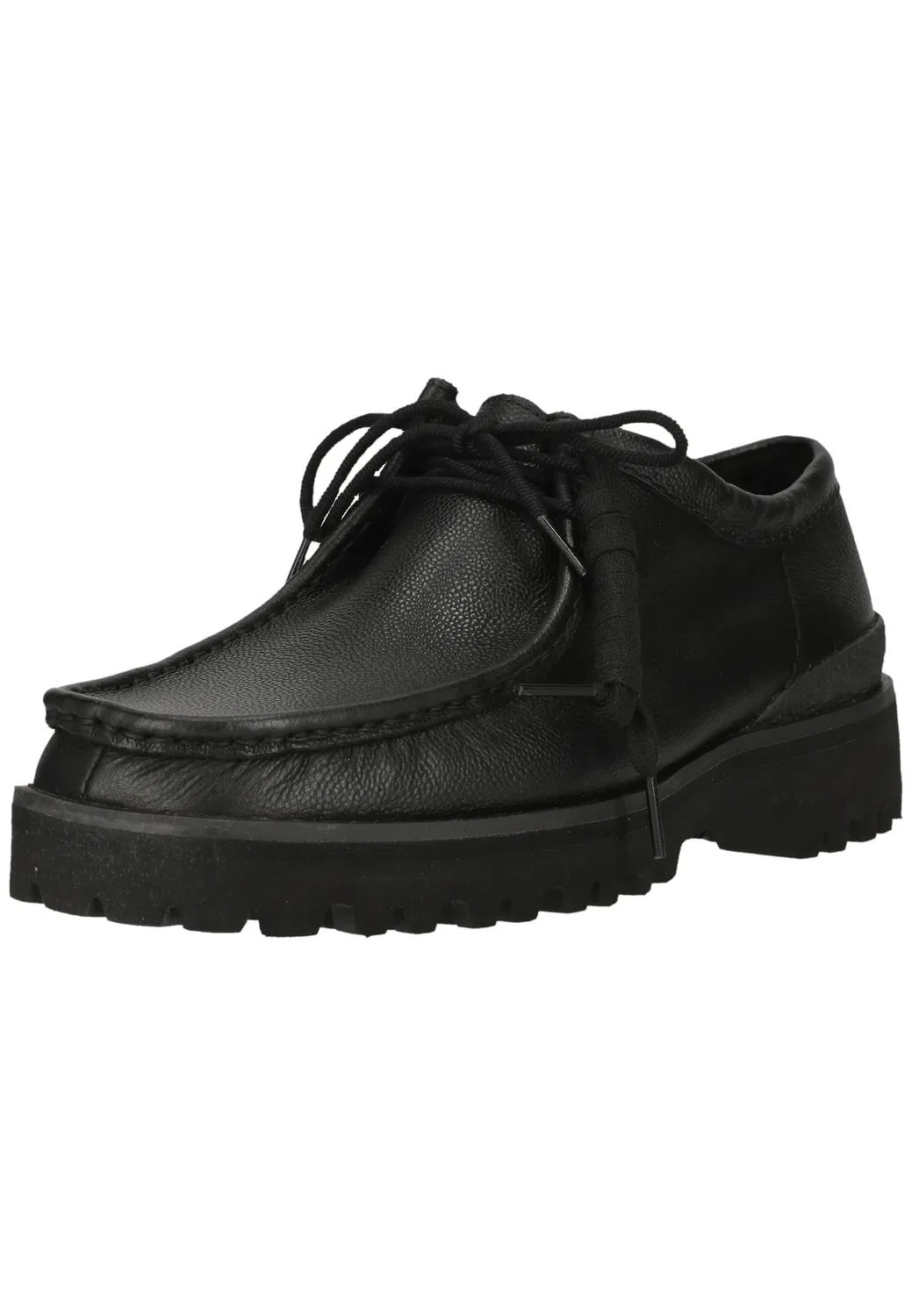 Мокасины Walla Yukoner Clarks Black Scotch Grain — фото 2