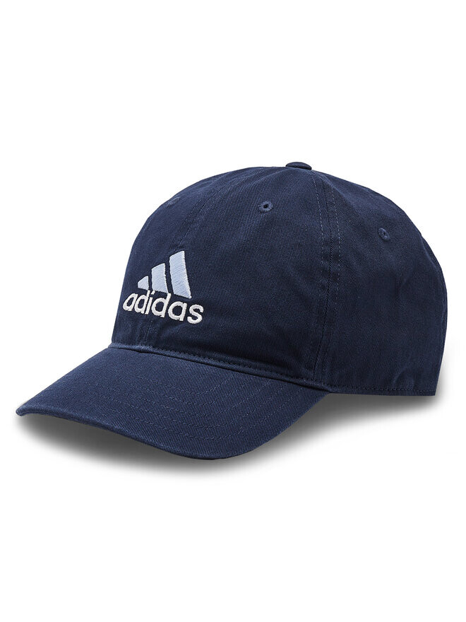 

Бейсболка Two-Colour Embroidered Logo Dad adidas, темно-синий