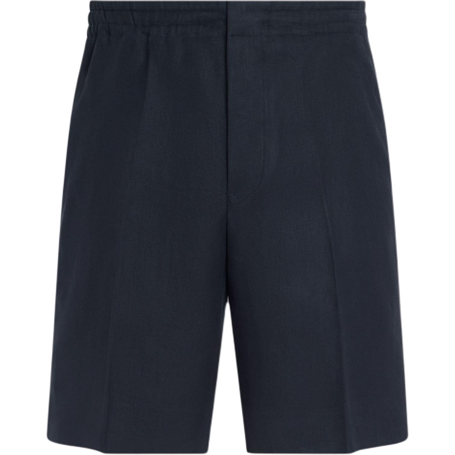 

Шорты Zegna Oasi Lino Ermenegildo Zegna, синий