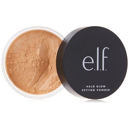 

Elf Halo Glow Setting Powder Шелковистая невесомая размывающая пудра для эффекта мягкого фокуса Medium 6,8 г E.L.F.