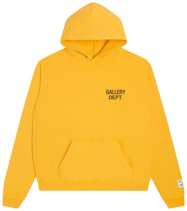 

Худи Gallery Dept. 90s GD Logo Hoodie 'Gold', золотой