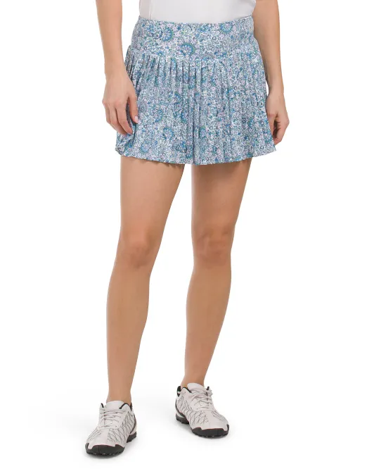 

Короткая плиссированная юбка Laura Ashley, цвет Paisley