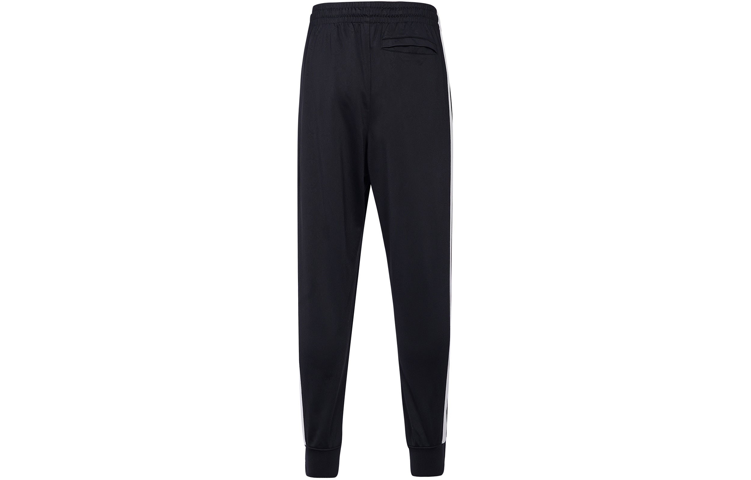 Брюки Nike Giannis Stripe Printing Lacing Pants 'Black' — фото 3