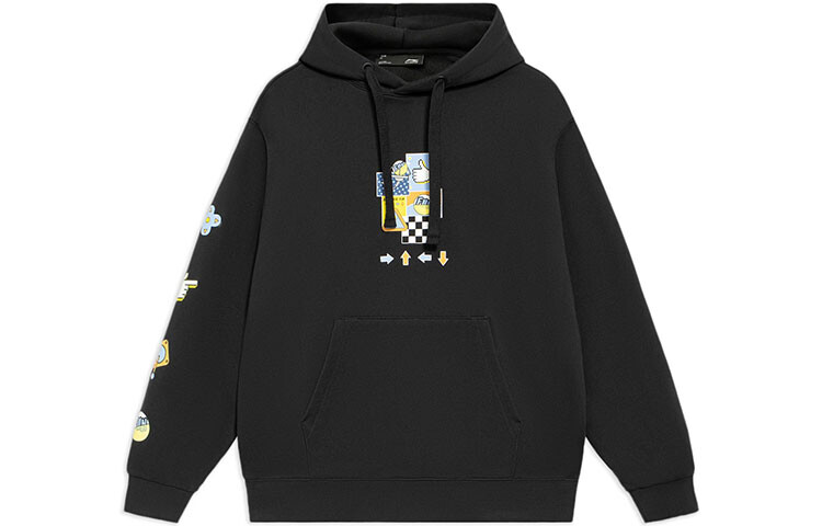 

Женская толстовка Sports Life Collection, черная Lining