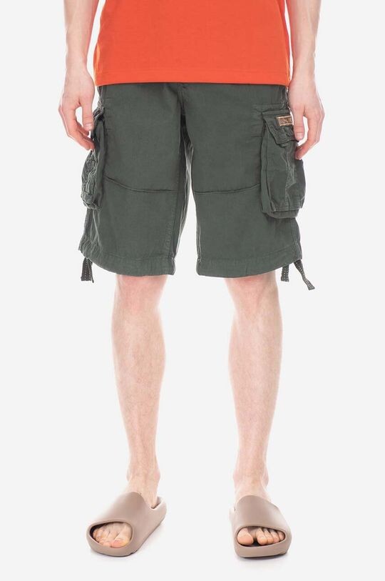 

Хлопковые шорты Jet Short Alpha Industries, зеленый