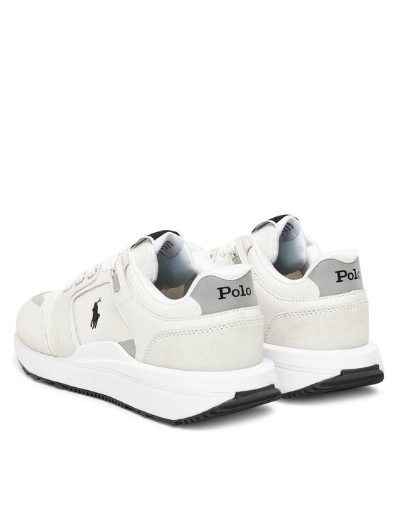 Кроссовки Train 89 V2 Suede-Paneled Sneaker 809973974001 Polo Ralph Lauren, белый — фото 3