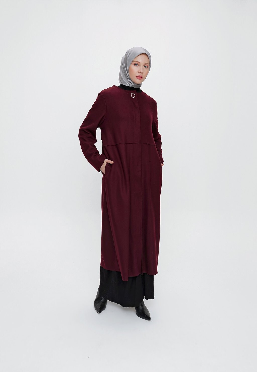 

Кардиган MODEST SHIRRED TUNIC Armine, Бордо