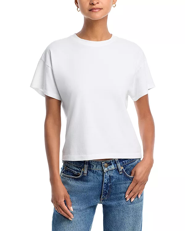 

Футболка свободного кроя Келли Rag & Bone, белый