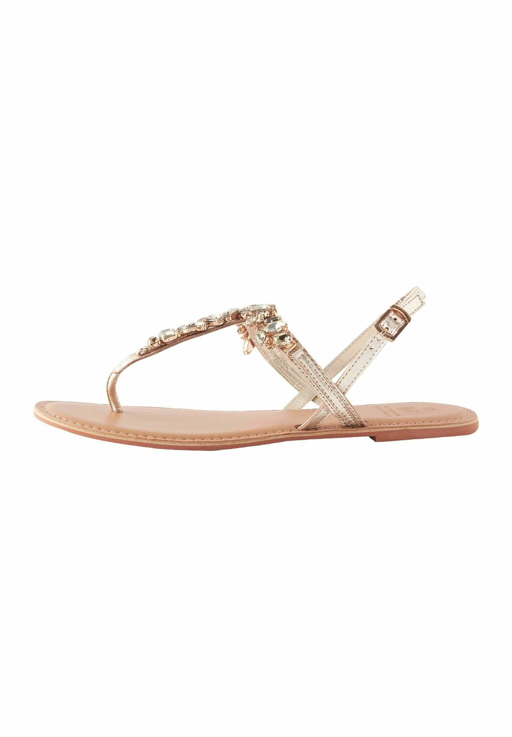 

Сандалии JEWEL TOE POST Next, цвет gold