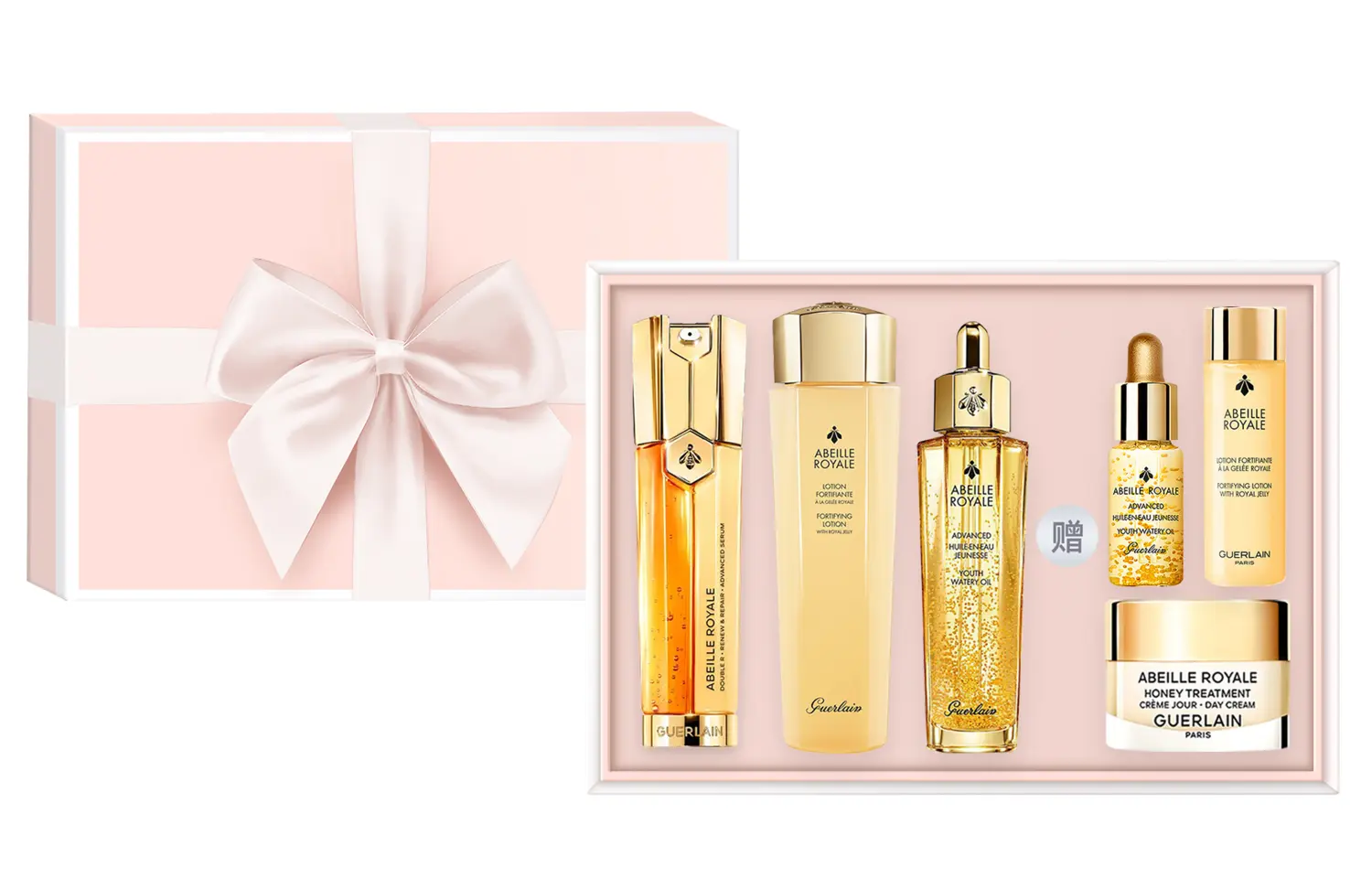 Набор косметики Guerlain Abeille Royale Advanced Youth Watery Oil Age-Defying Programme, 5 средств — фото 4