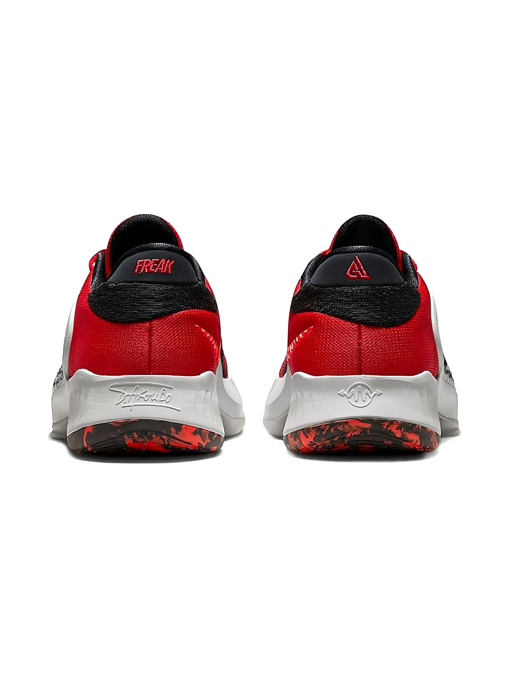Кроссовки Zoom Freak 4 Safari Nike Kids, красный — фото 4