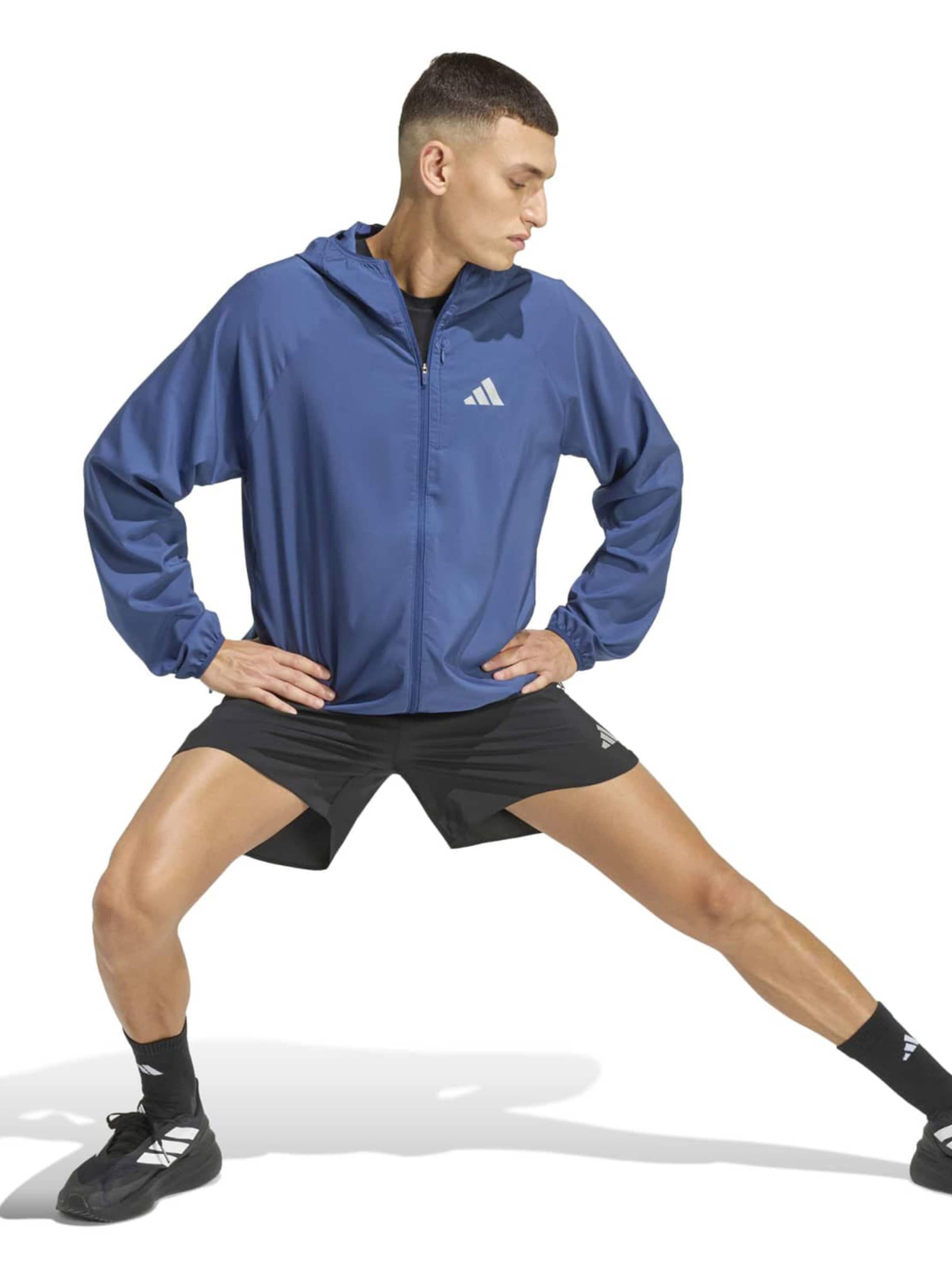 Adidas Performance Тренировочная куртка 'Adi365 Running Essentials' в синем цвете — фото 3