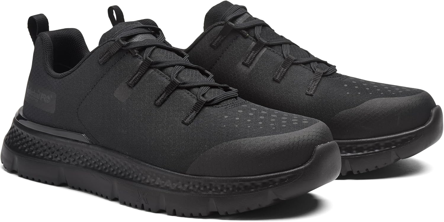 Timberland PRO мужские рабочие кроссовки Intercept со стальным мыском, Black — фото 2