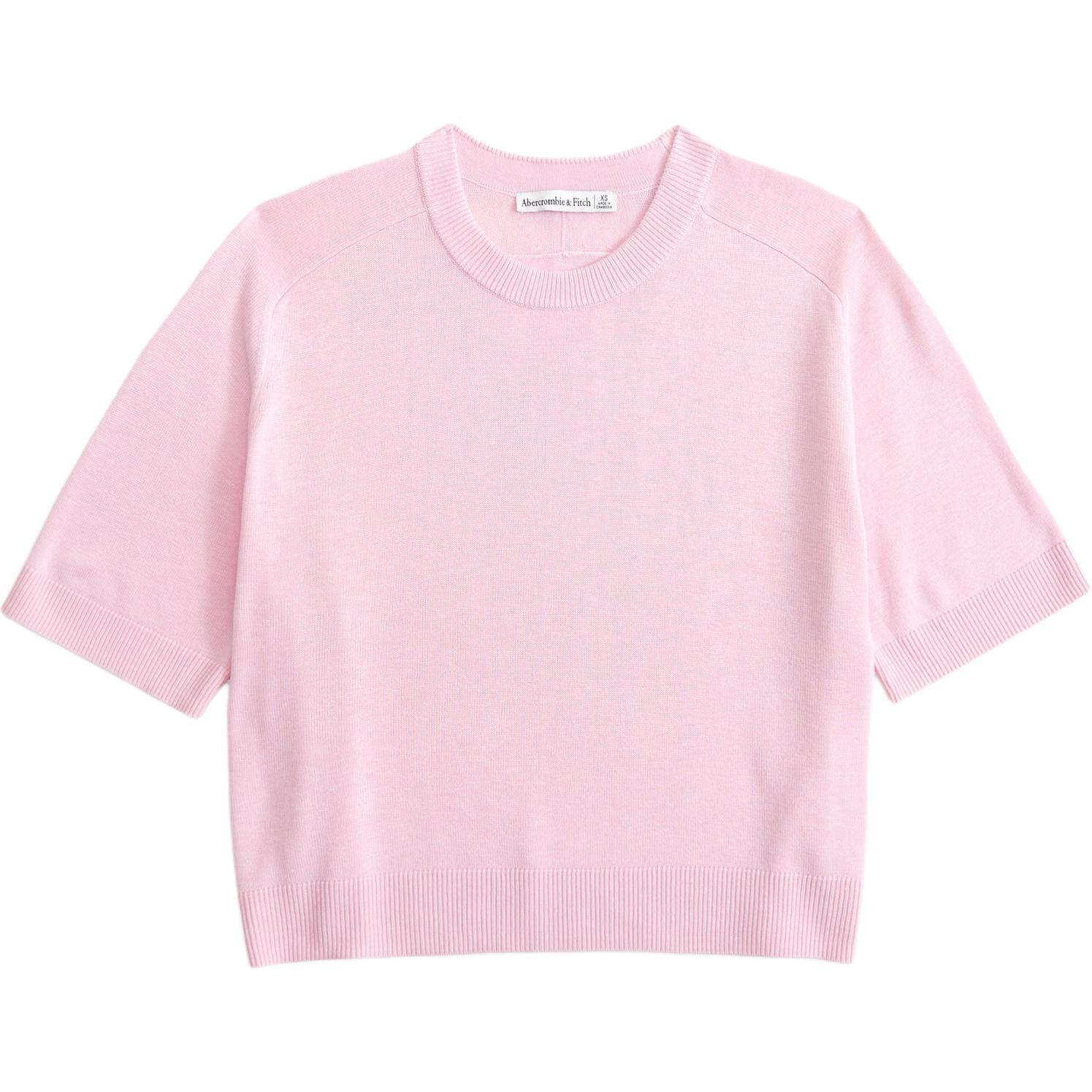 

Футболка женская Abercrombie＆Fitch, розовый