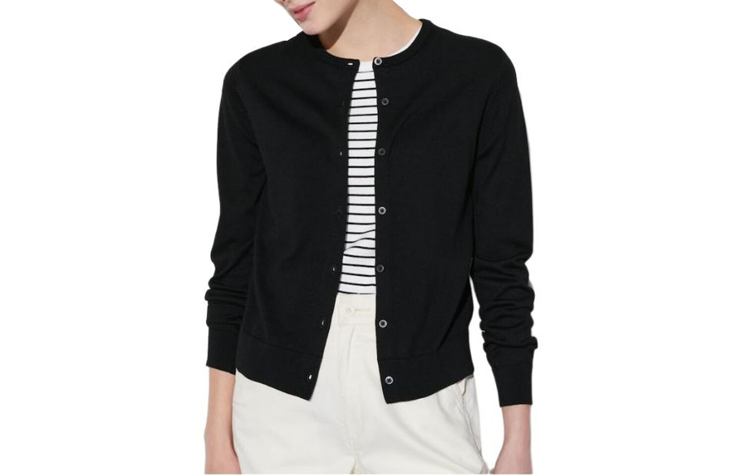 

UNIQLO Женский трикотаж, цвет Black