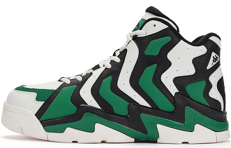 

Обувь для скейтбординга Kappa унисекс, Korean white / black / cedar green - 012