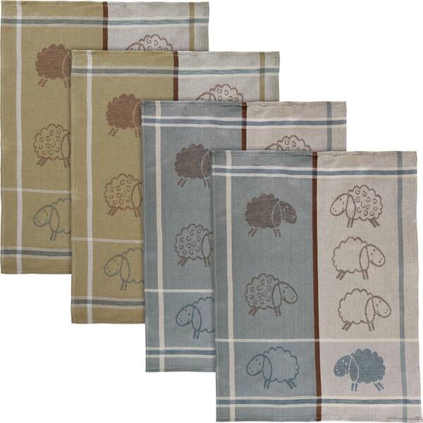 

Кухонное полотенце Kracht 4er-Pack, 50x1x70 см цвет schafe