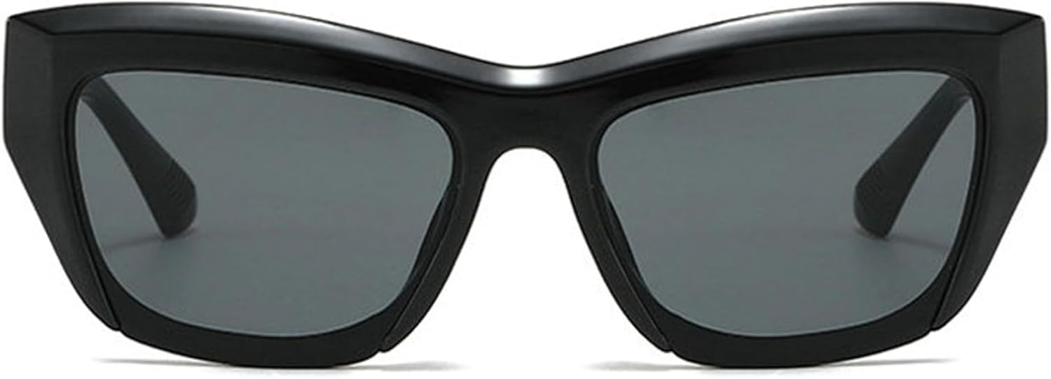 

Солнцезащитные очки Helena Vintage зеленые прямоугольной формы 2025 года, модная квадратная оправа, популярный дизайн, защита от ультрафиолета UV400, модель «кошачий глаз», C1