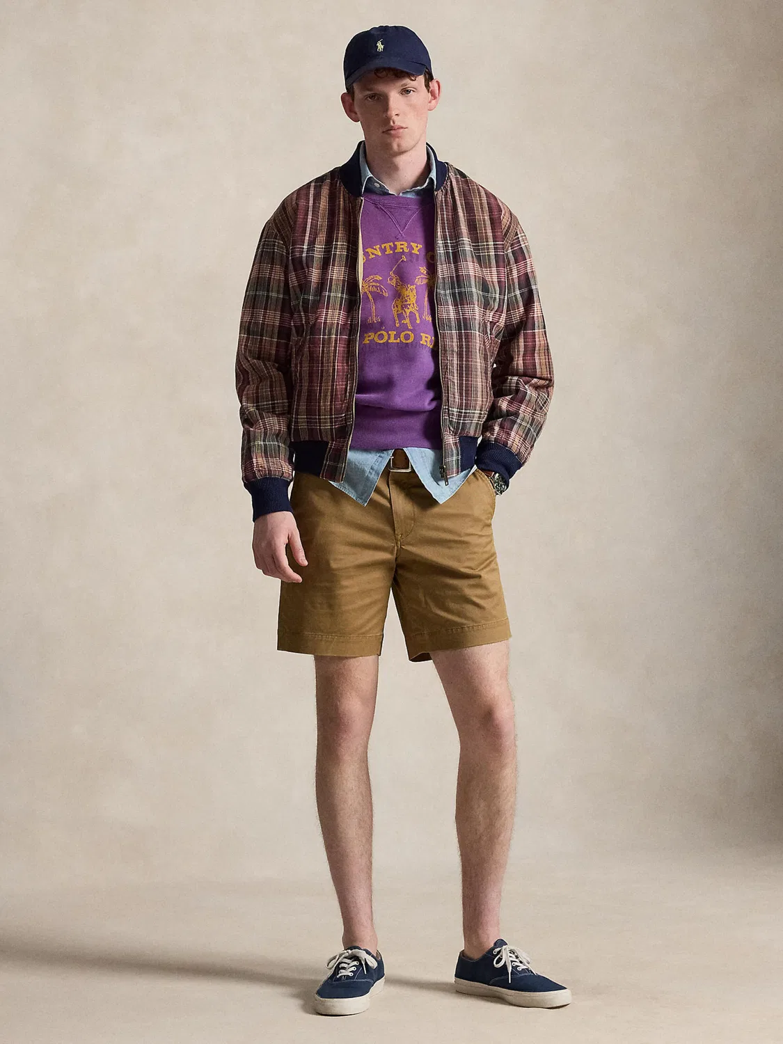 Классические брюки-чиносы 'BEDFORD' Polo Ralph Lauren, Camel — фото 4