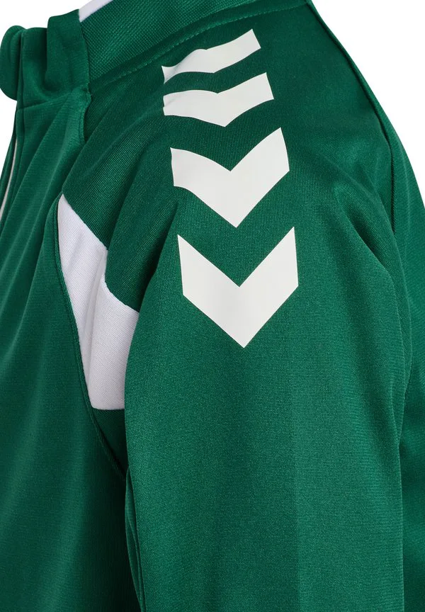 Тренировочная куртка core 2 0 track zip Hummel, Evergreen White — фото 3