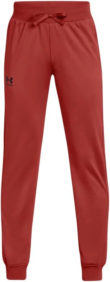 Детские вязаные брюки Under Armour Icon, (840) Earthen Orange//Black