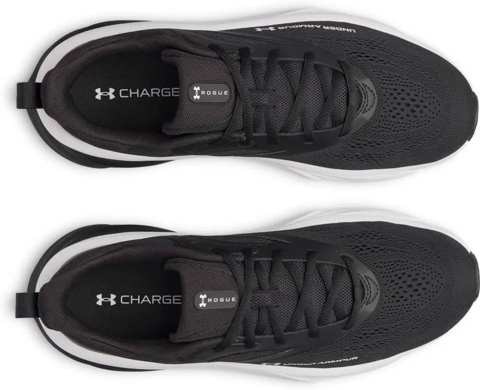 Кроссовки Under Armour UA Rogue 6 для мужчин, Black Black White — фото 4
