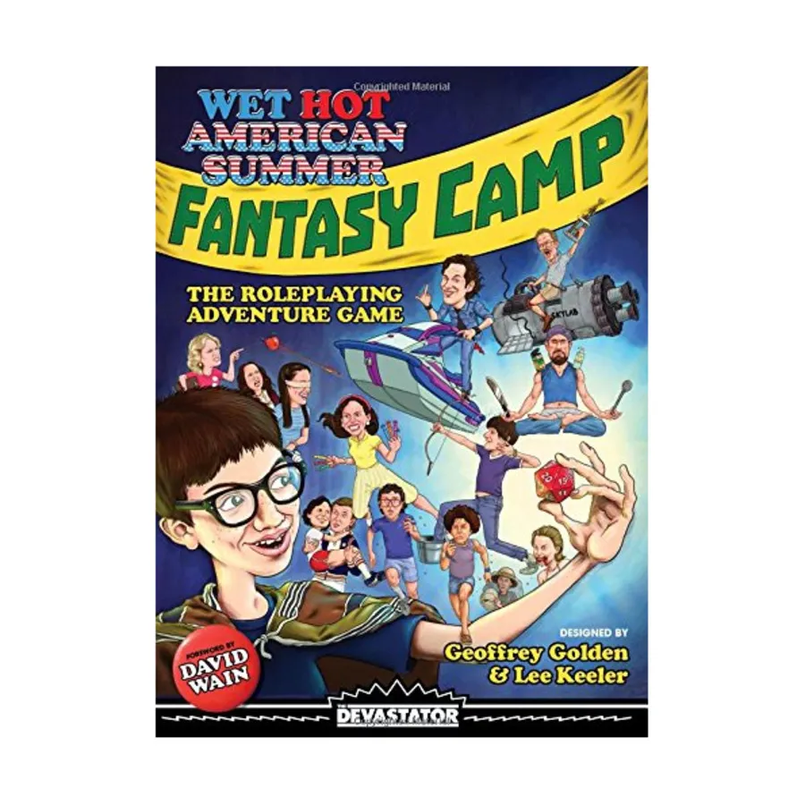 

Wet Hot American Summer Fantasy Camp - The Roleplaying Adventure Game, Role Playing Games (Devastator Press), мягкая обложка