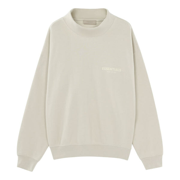 

Толстовка Fear of God Essentials SS22 Relaxed Mockneck Wheat