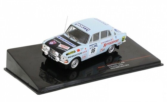 

Ixo Models Moskwicz 412 #86 S.brundza Rally 1000 1:43 Rac355