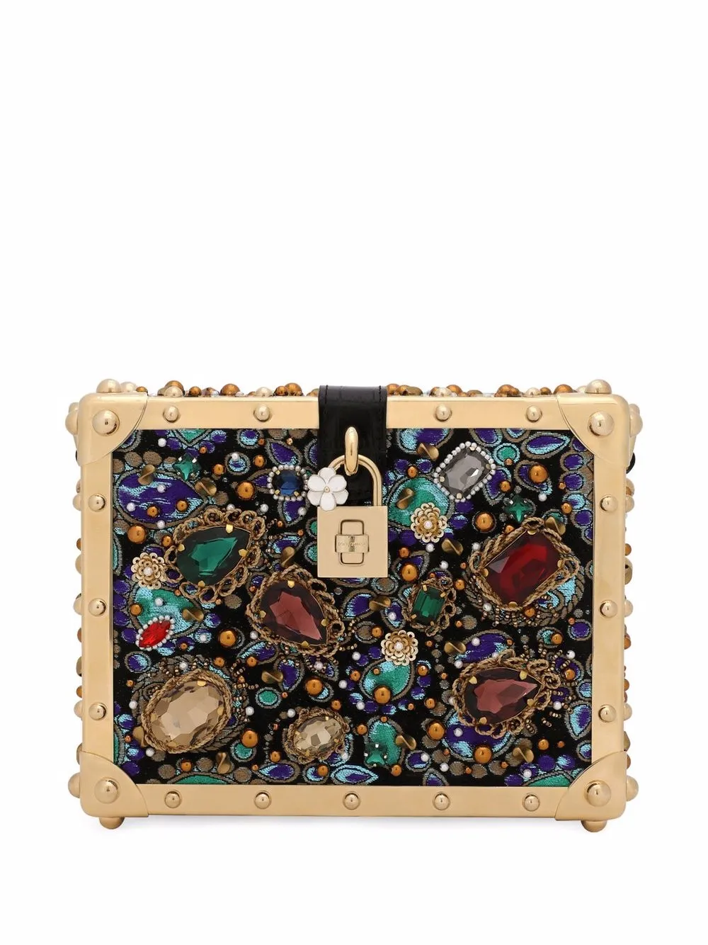 

Жаккардовая сумка Dolce Box DOLCE & GABBANA, черный