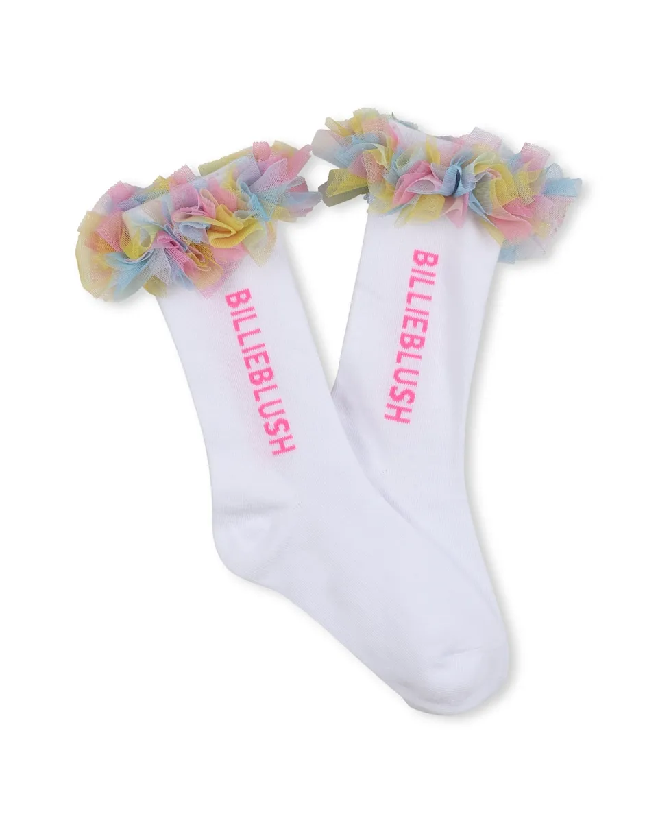 

Детские носки с рисунком Billieblush, белый