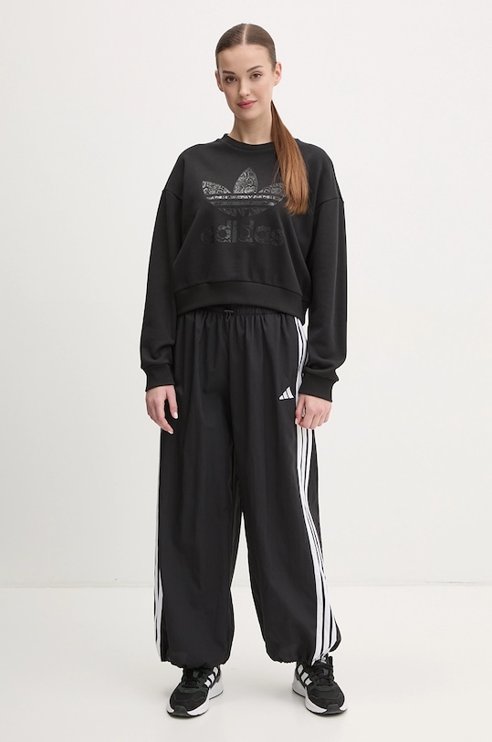 Хлопковая толстовка SNAKE CREW Adidas Originals, черный — фото 2