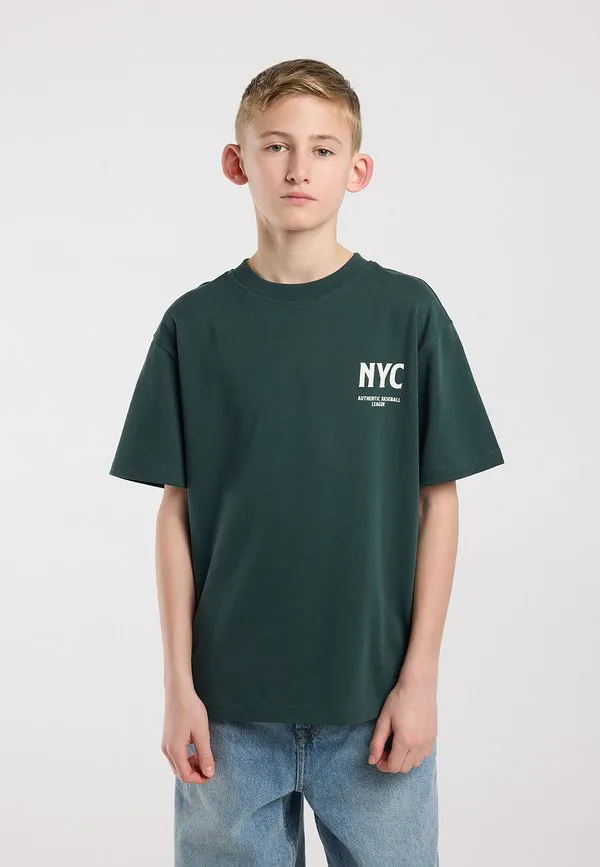 Футболка с принтом America Today, Dark Green — фото 2