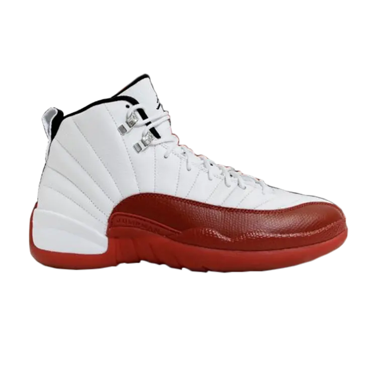

Кроссовки Air Jordan 12 Retro PS 'White Red', белый