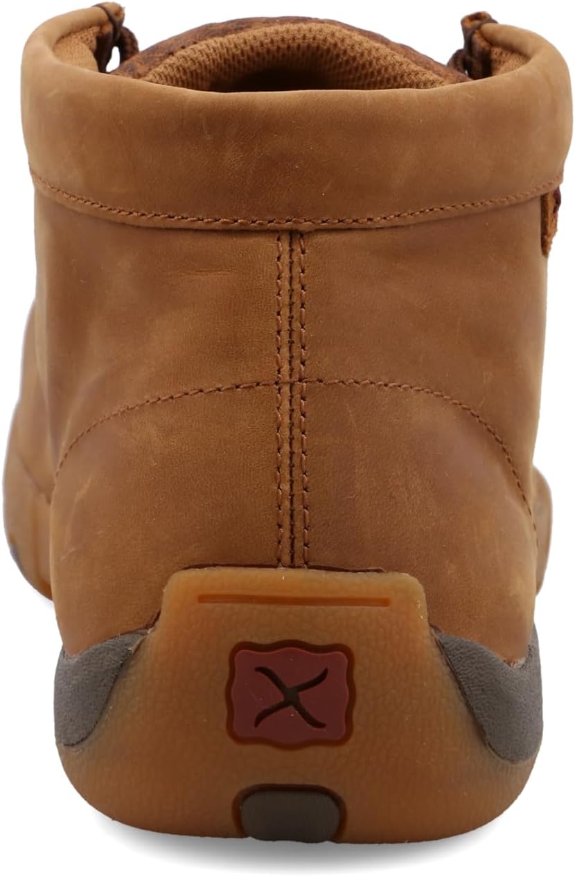 Ботинки Twisted X мужские Work Nano с композитным носком, модель Chukka Driving Moc — фото 3