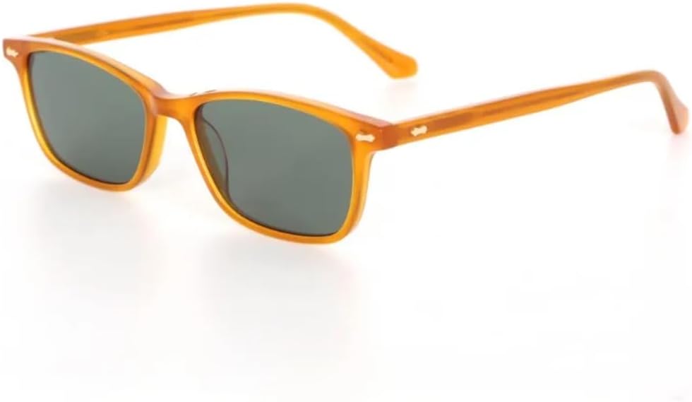 

Модные ретро-солнцезащитные очки овальной формы с заклепками для женщин и мужчин, ацетатные, с защитой от УФ-излучения UV400 и металлическими шарнирами TOIPASTN, Col.c4