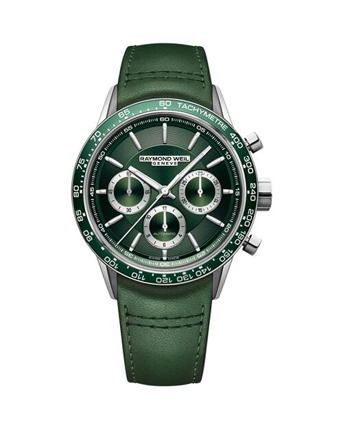 

Фрилансер-хронограф, 43,5 мм Raymond Weil, цвет Green