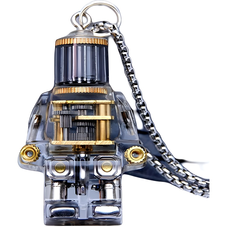 

Стильный стимпанк робот подвеска механическое колье винтажные Watermelon vine