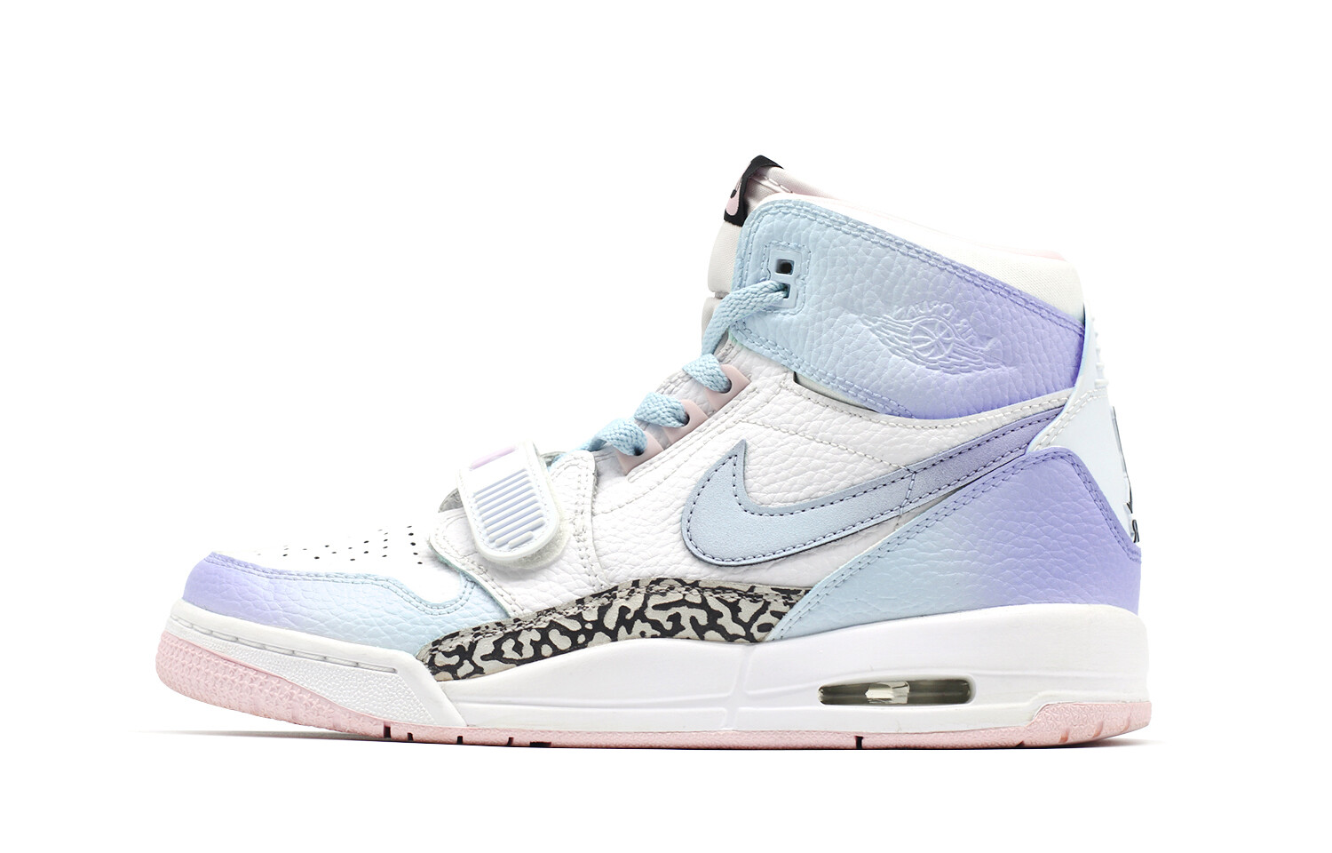 

Кроссовки Jordan Legacy 312 Vintage Basketball Shoes Women's Mid-top Blue/white/purple, синий