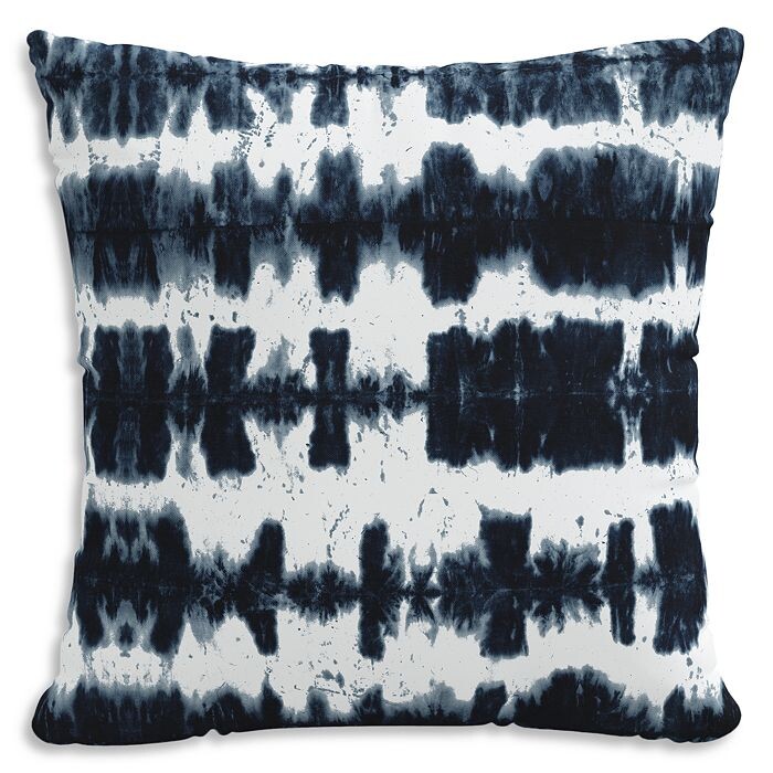 

Подушка из пуха воробья и крапивника, Обу, 20 x 20 дюймов Sparrow & Wren, синий