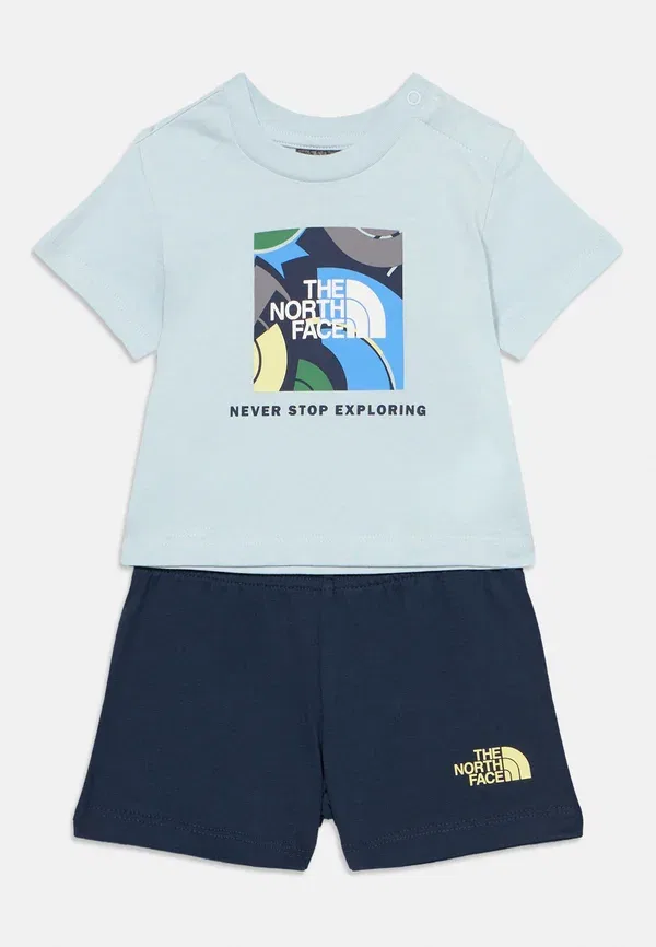 Шорты The North Face Box Play Regular Graphic Set, полярная дымка/темно-синий — фото 3