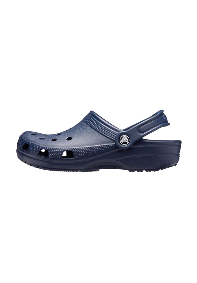 

Классические сандалии-сабо с наклонным ремешком на пятке Crocs, синий